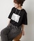 【ひんやりタッチ】カノコ箔かすれプリントＴシャツ