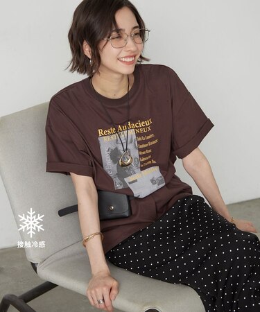 【接触冷感】アソート転写Tシャツ