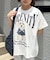 【continuer】DOGプリントBIG TEE