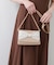 【natural couture】2WAYリボンバッグ