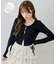 【continuer】UVカット率90％サイドドロストUVカットカーディガン