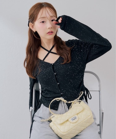【continuer】UVカット率90％サイドドロストUVカットカーディガン