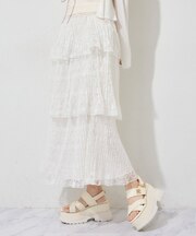 【one after another】プリーツロングスカート