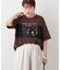 フロントレースロゴTシャツ
