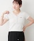 【柔らかめなテレコ素材で伸縮性良好】ヘンリーVネックTシャツ