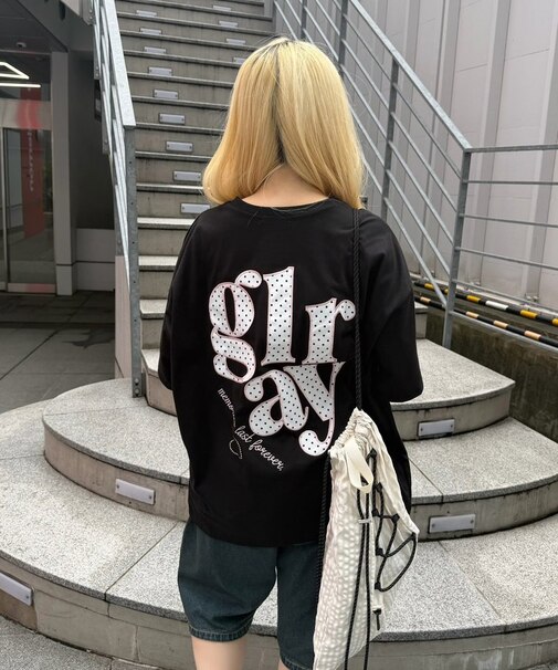 【continuer】ドットロゴBigTee