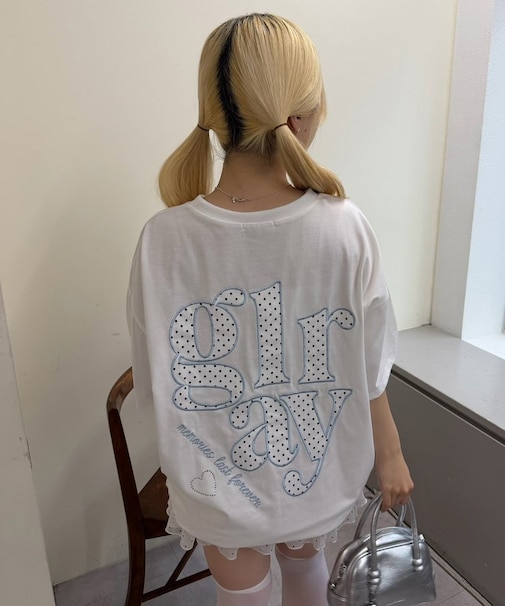 【continuer】ドットロゴBigTee