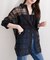 【natural couture】シアーチェックシャツ
