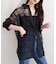 【natural couture】シアーチェックシャツ