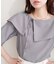【natural couture】接触冷感マシンウォッシャブル防シワアシメネック