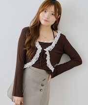 【ANOTHER BRANCH】レース付きキャミソールボレロset