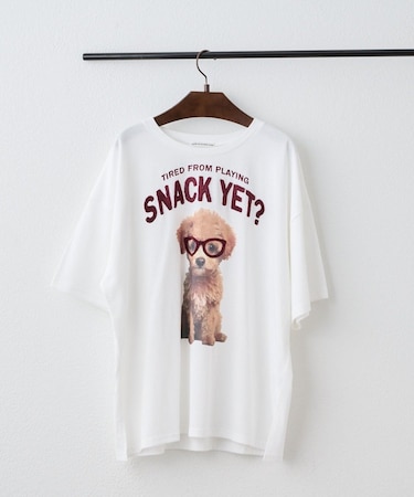 【continuer】 めがねDOGTEE