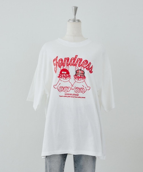 【ANOTHER BRANCH】ラビットニット帽チェックロゴTEE