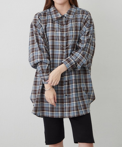 3WAYチェックシャツ