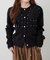 モチーフ刺繍カーディガン