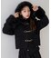 【continuer】フェイクファー付ショートダッフルコート
