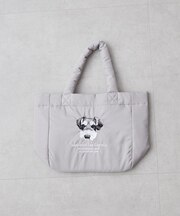 アニマル刺繍パフトート