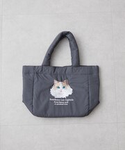 アニマル刺繍パフトート