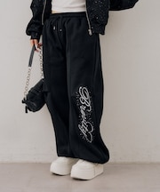 【continuer】ロゴスウェットパンツ
