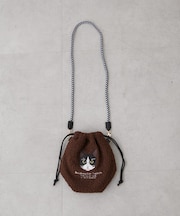 ボア刺繍コードショルダー