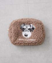 【人気シリーズ！】アニマルボア刺繍ポーチ
