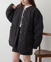 【US. POLO ASSN.】配色キルティングブルゾン