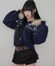 【continuer】冬の韓国っぽカジュアルはこれで決まり、ノルディックパーカー