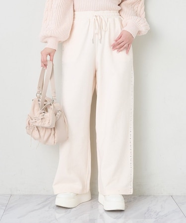 【one after another 】ビジューカットパンツ