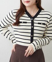 【OUTLET限定】カーディガン風ニット