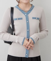 【OUTLET限定】カーディガン風ニット