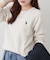 【US. POLO ASSN.】ワンポイントロゴケーブルプルオーバー