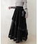 【natural couture】メッシュティアードスカート