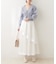 【natural couture】メッシュティアードスカート