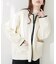 【natural couture】ＷＺＩＰニットジャケット