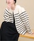 【natural couture】ＷＺＩＰニットジャケット