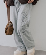 【ANOTHER BRANCH】刺繍ロゴパンツ