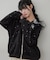 【continuer】ラインストーンBigフェイクファーパーカー