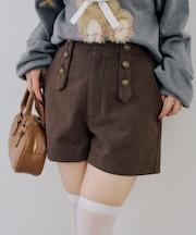 【continuer】ナポレオン風ショートパンツ