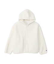 CHECK ZIP HOODED JACKET