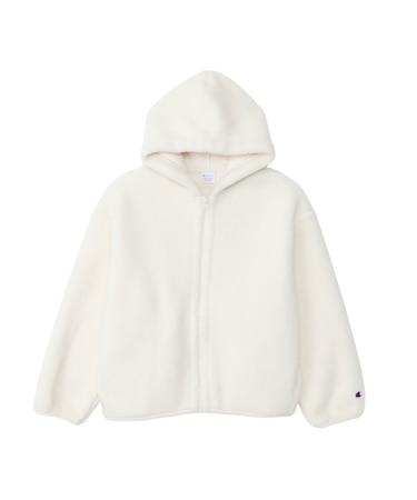 CHECK ZIP HOODED JACKET