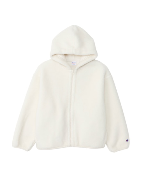 CHECK ZIP HOODED JACKET