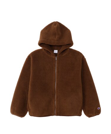 CHECK ZIP HOODED JACKET