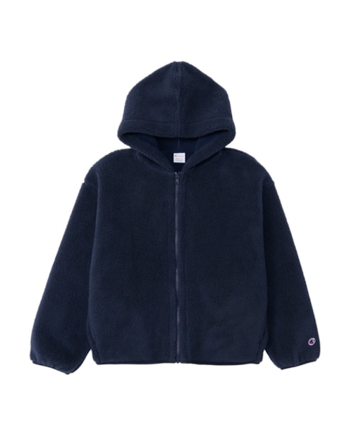 CHECK ZIP HOODED JACKET