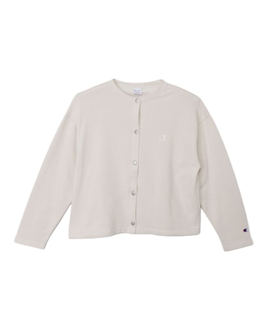 CREW NECK SNAP SWEATSHIRT