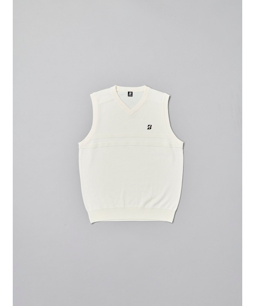 秋冬 Vネックニットベスト｜ブリヂストンゴルフプラザのアウトレット