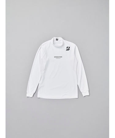 秋冬【B-02】 長袖モックネックシャツ