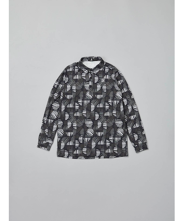 秋冬【B-02】 長袖共衿シャツ