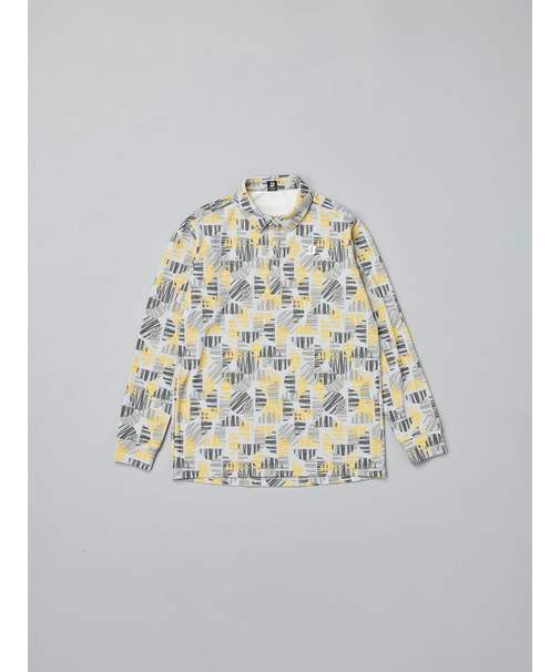 秋冬【B-02】 長袖共衿シャツ