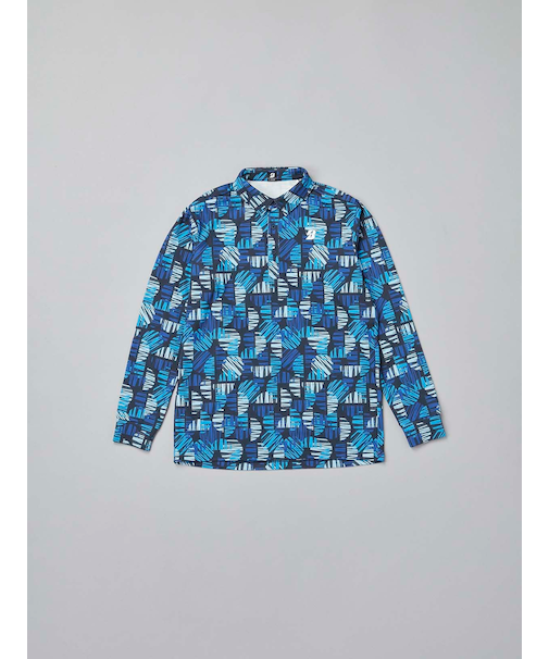 秋冬【B-02】 長袖共衿シャツ