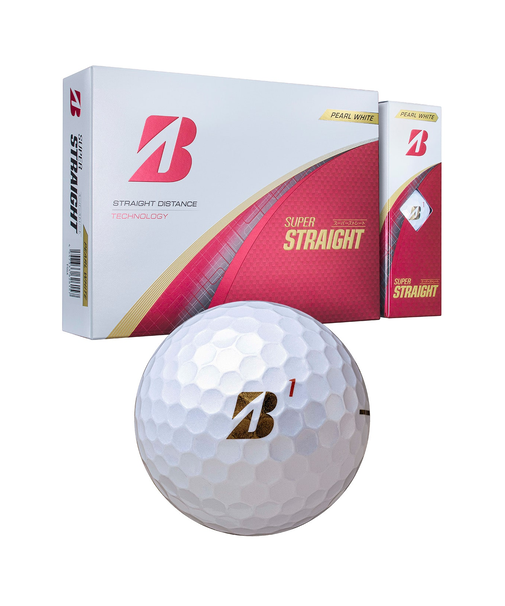 2025年モデル SUPER STRAIGHT（パールホワイト） [1ダース：12個]